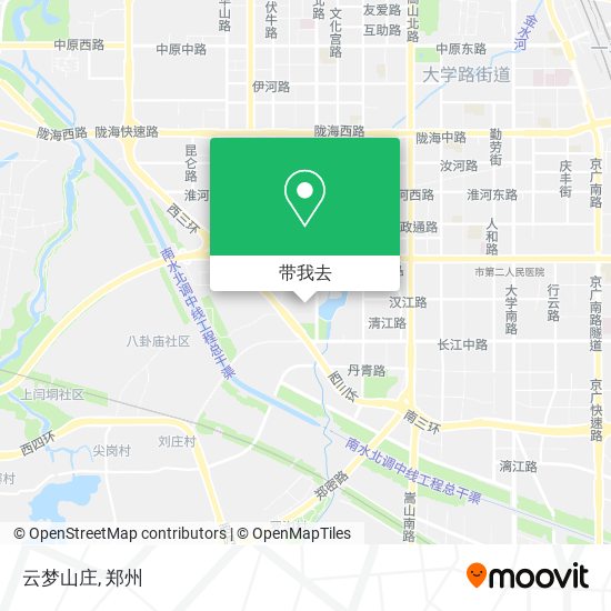 云梦山庄地图