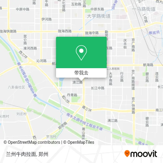 兰州牛肉拉面地图