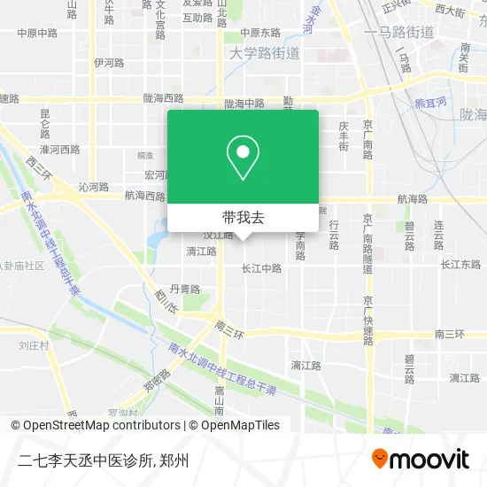 二七李天丞中医诊所地图