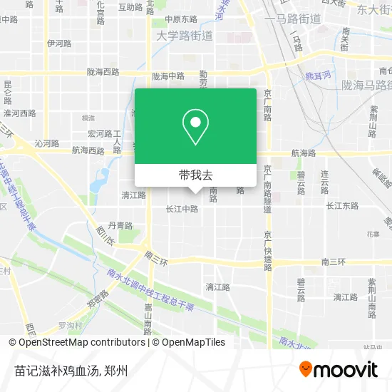 苗记滋补鸡血汤地图