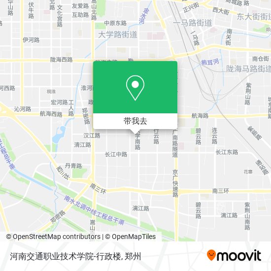 河南交通职业技术学院-行政楼地图