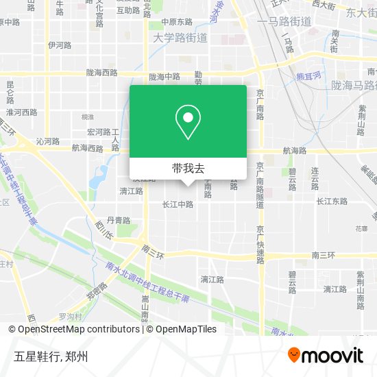 五星鞋行地图