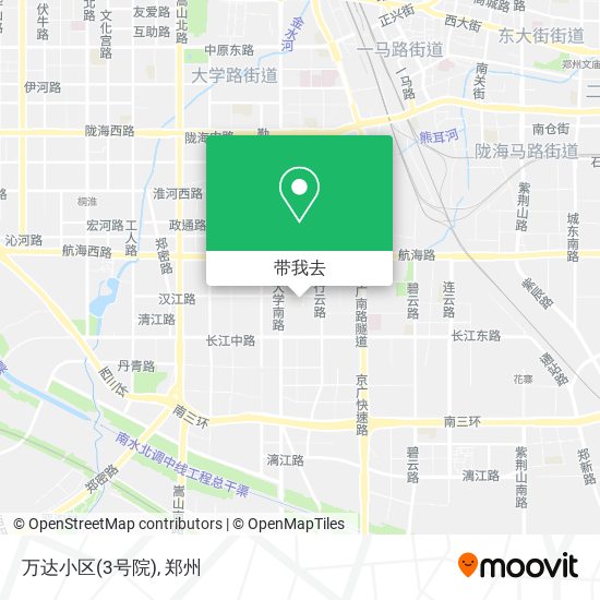 万达小区(3号院)地图