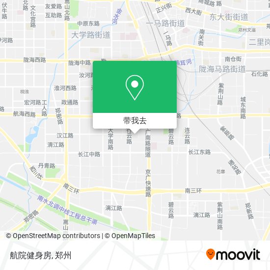 航院健身房地图