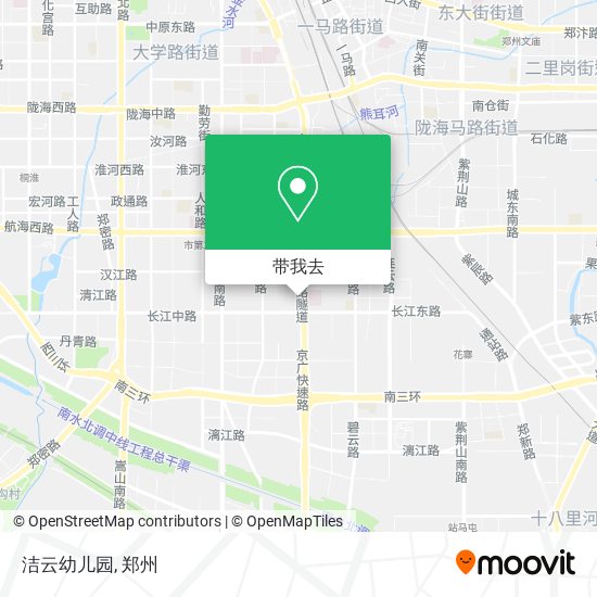 洁云幼儿园地图