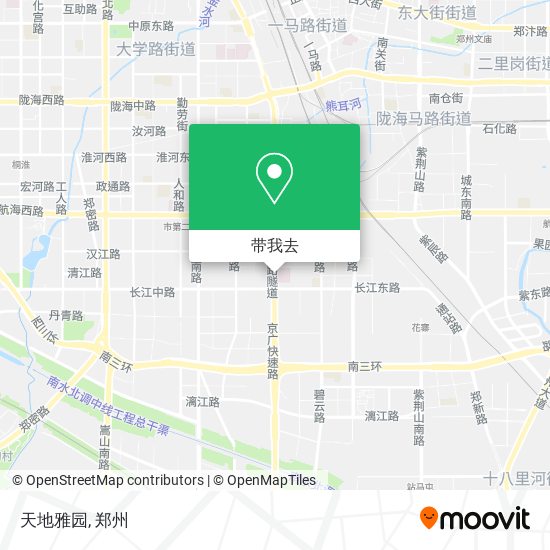 天地雅园地图