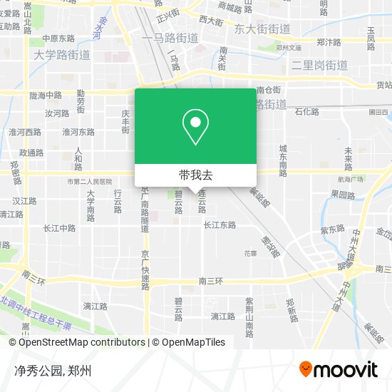 净秀公园地图