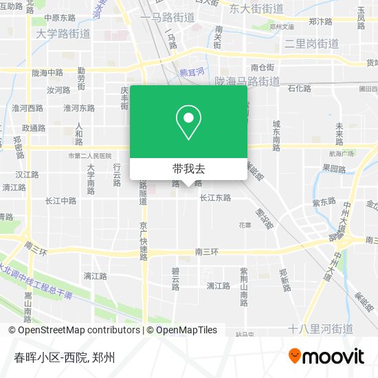 春晖小区-西院地图