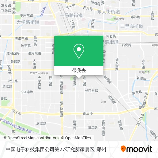 中国电子科技集团公司第27研究所家属区地图