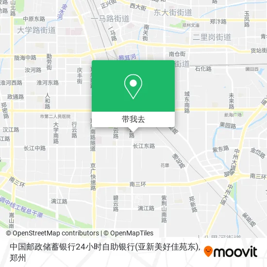 中国邮政储蓄银行24小时自助银行(亚新美好佳苑东)地图