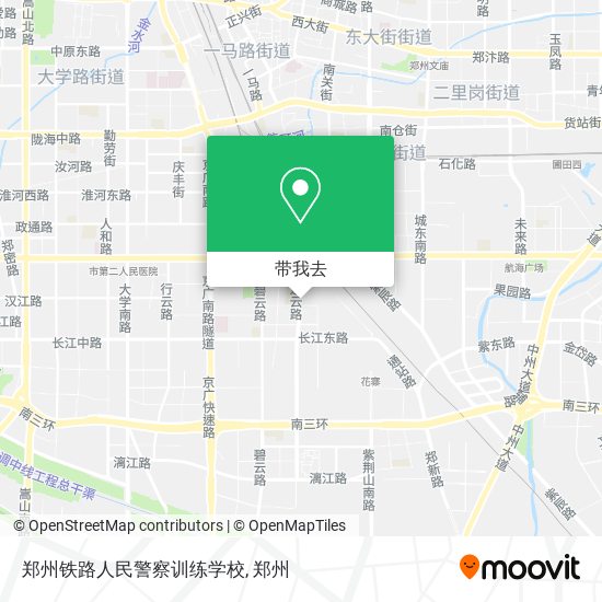 郑州铁路人民警察训练学校地图
