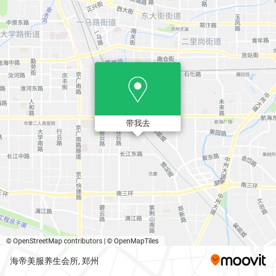 海帝美服养生会所地图