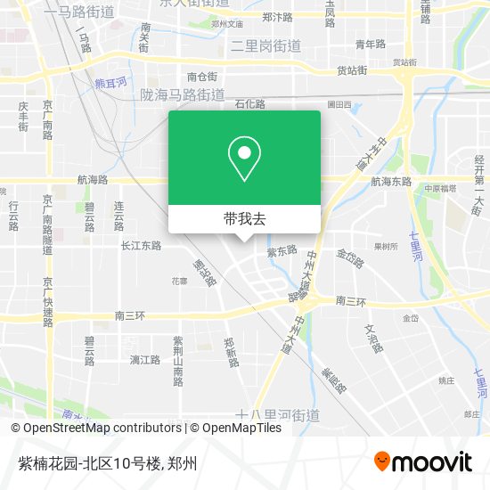 紫楠花园-北区10号楼地图