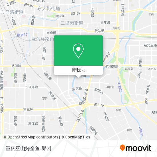 重庆巫山烤全鱼地图