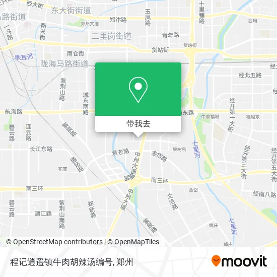 程记逍遥镇牛肉胡辣汤编号地图