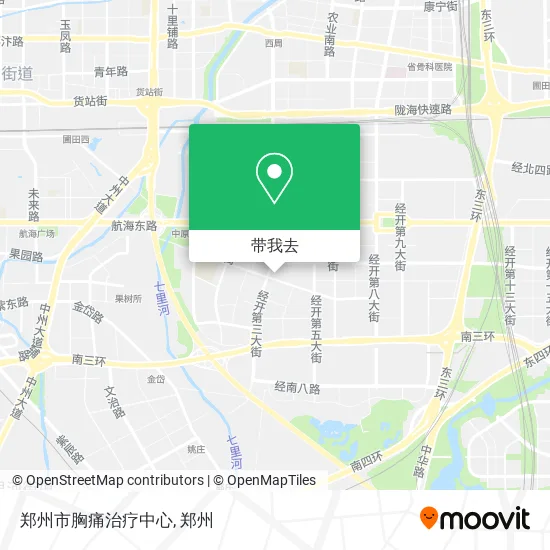 郑州市胸痛治疗中心地图