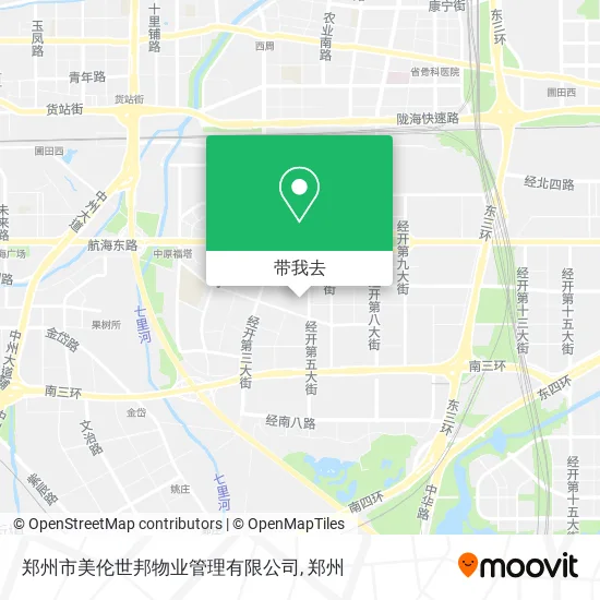 郑州市美伦世邦物业管理有限公司地图