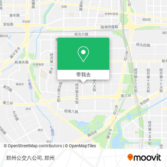 郑州公交八公司地图