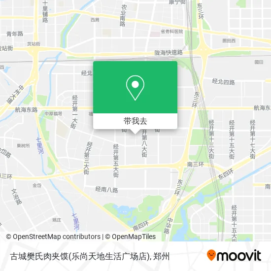 古城樊氏肉夹馍(乐尚天地生活广场店)地图