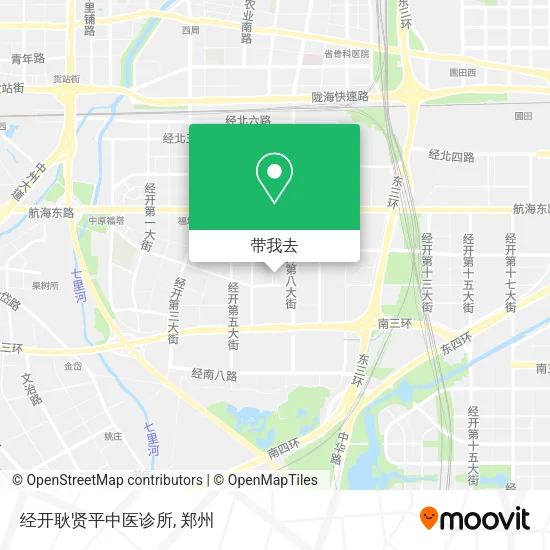经开耿贤平中医诊所地图