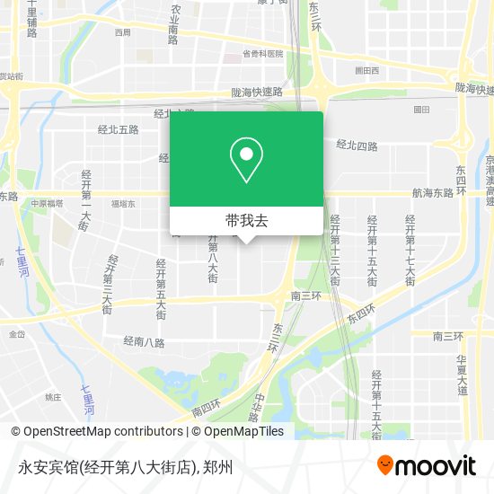 永安宾馆(经开第八大街店)地图