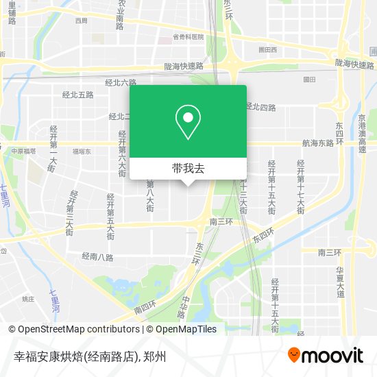 幸福安康烘焙(经南路店)地图