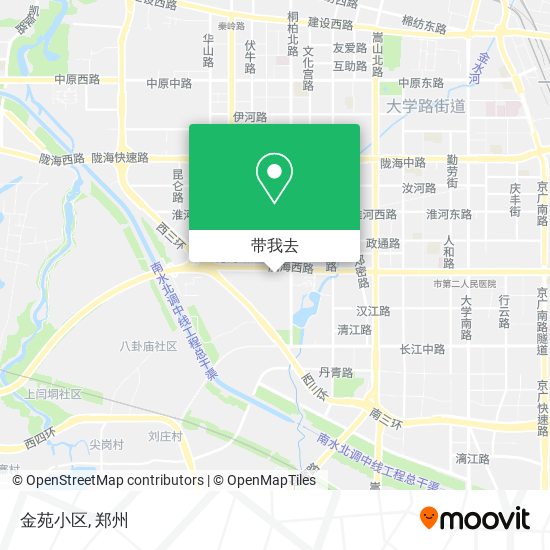 金苑小区地图