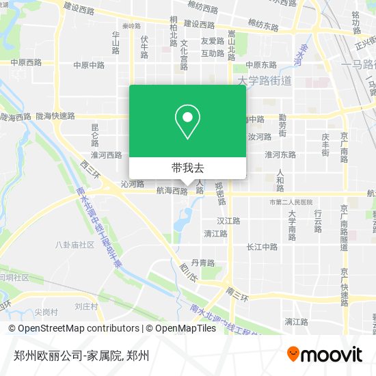 郑州欧丽公司-家属院地图