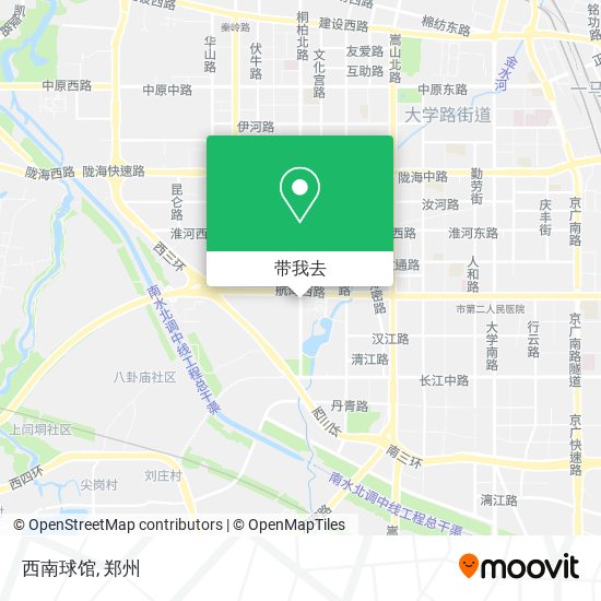 西南球馆地图
