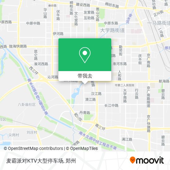 麦霸派对KTV大型停车场地图
