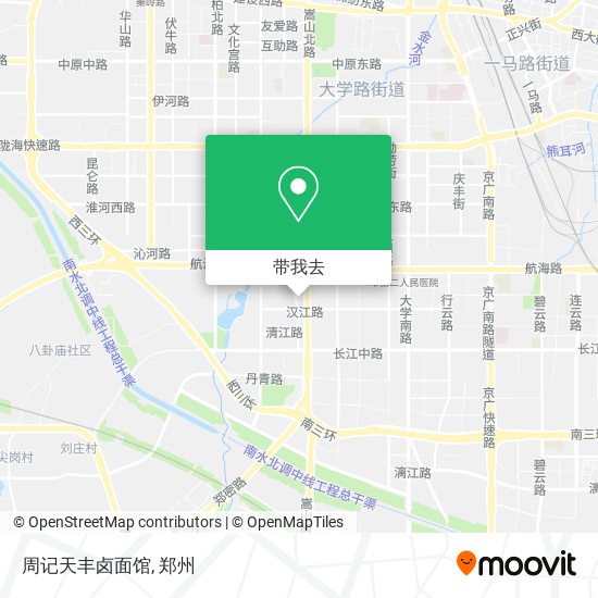 周记天丰卤面馆地图