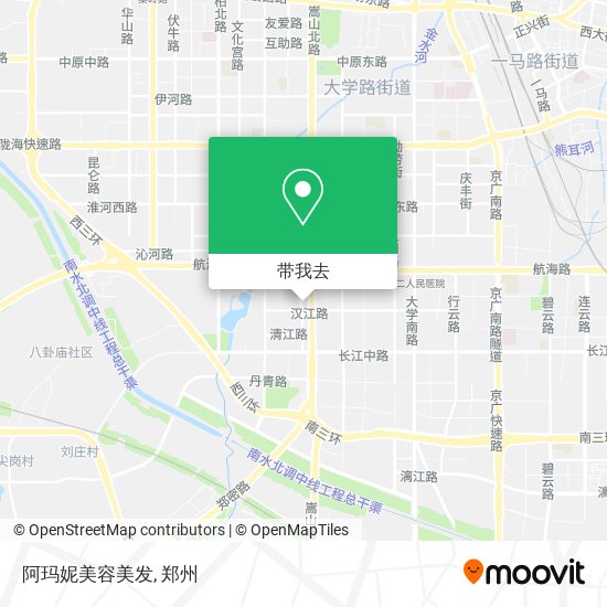 阿玛妮美容美发地图