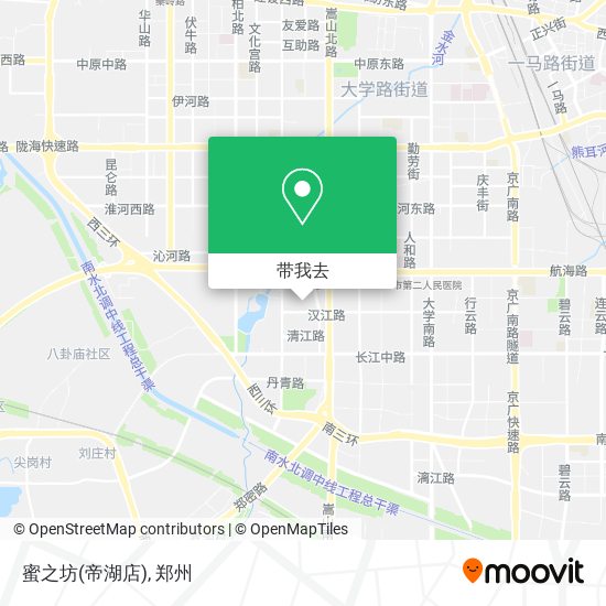 蜜之坊(帝湖店)地图