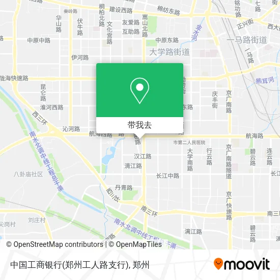 中国工商银行(郑州工人路支行)地图