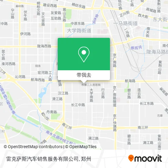 雷克萨斯汽车销售服务有限公司地图