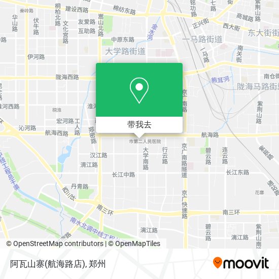 阿瓦山寨(航海路店)地图