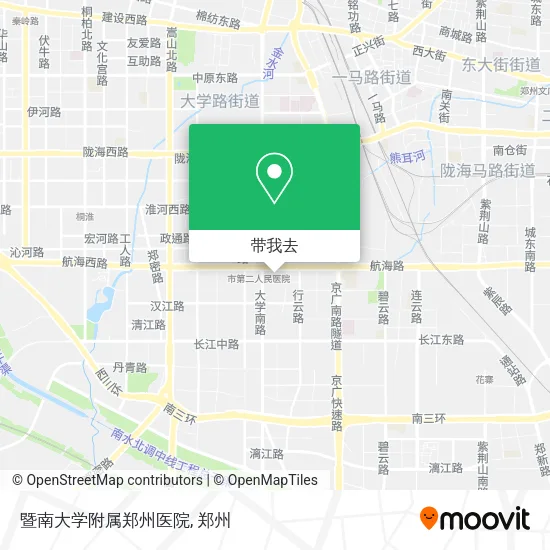 暨南大学附属郑州医院地图