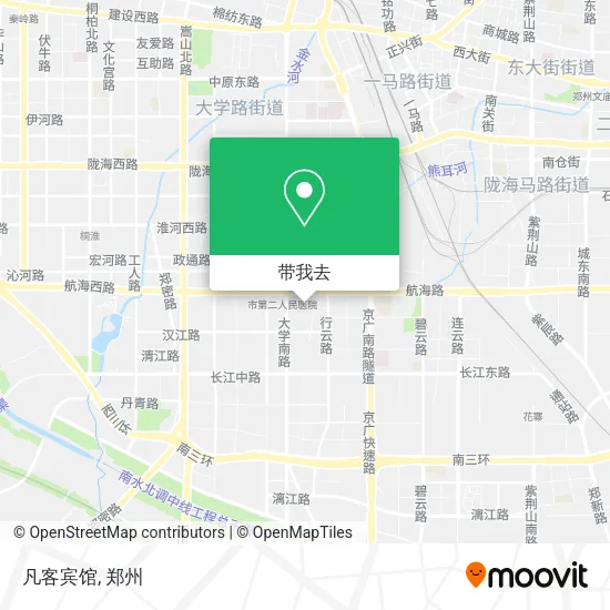 凡客宾馆地图