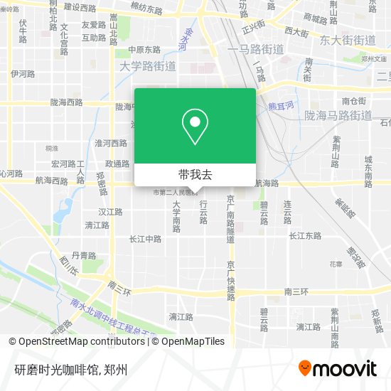 研磨时光咖啡馆地图