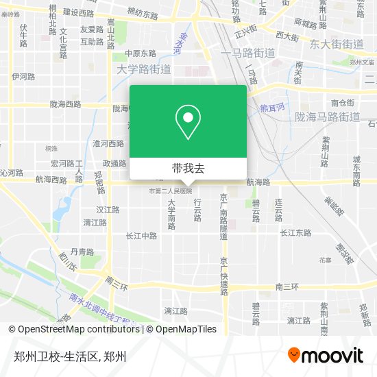郑州卫校-生活区地图