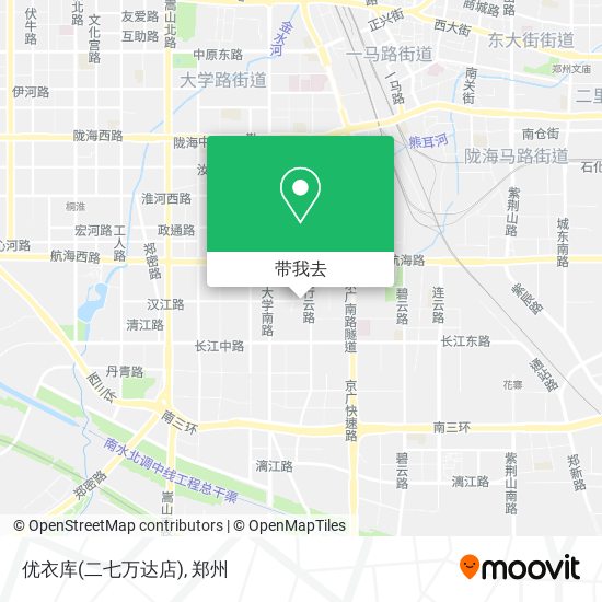 优衣库(二七万达店)地图