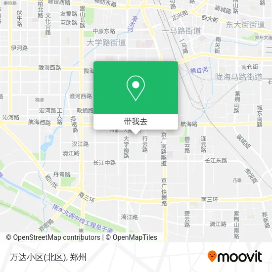 万达小区(北区)地图