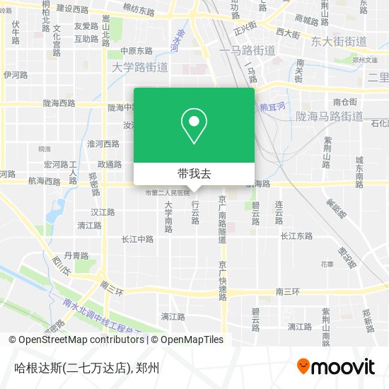 哈根达斯(二七万达店)地图