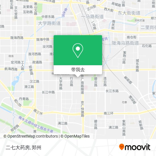 二七大药房地图