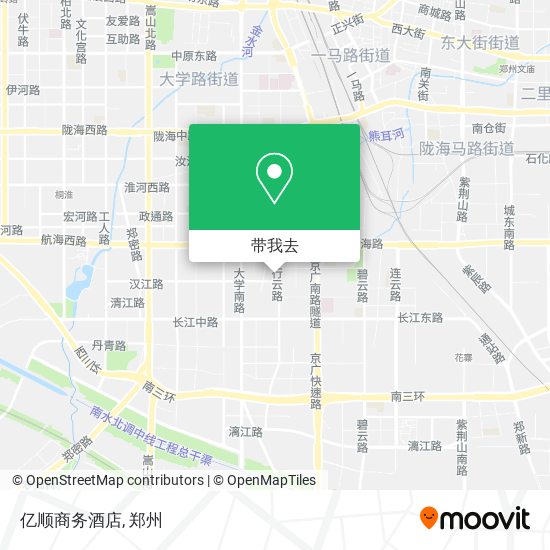 亿顺商务酒店地图