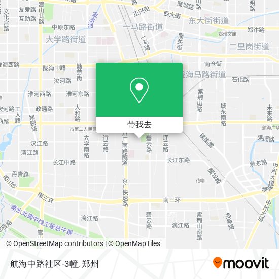 航海中路社区-3幢地图