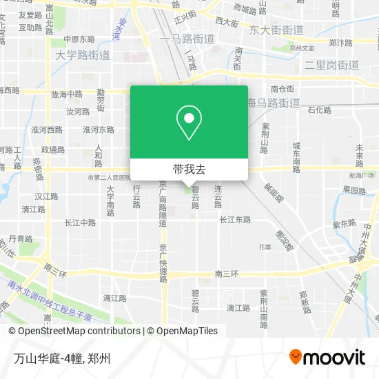 万山华庭-4幢地图