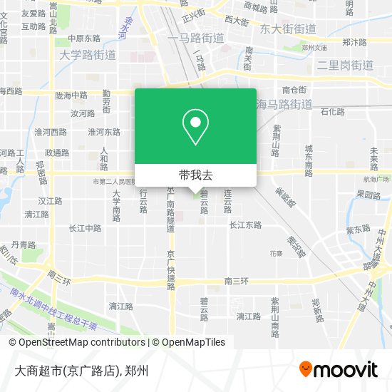 大商超市(京广路店)地图