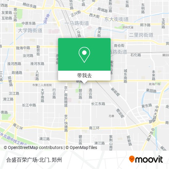 合盛百荣广场-北门地图