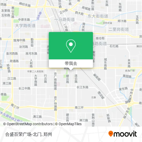 合盛百荣广场-北门地图